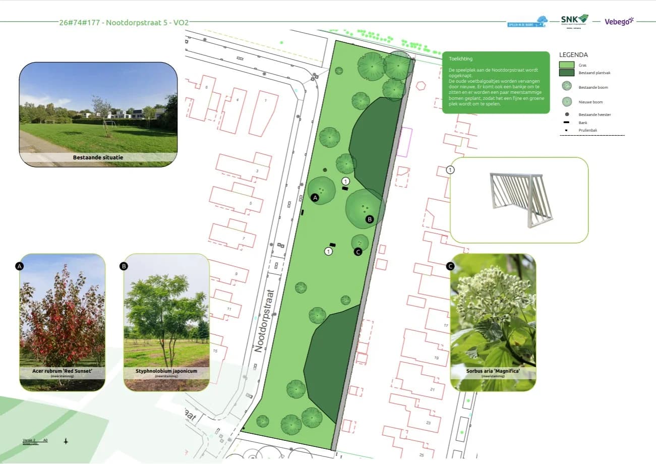 Voorlopig ontwerp Nootdorpstraat