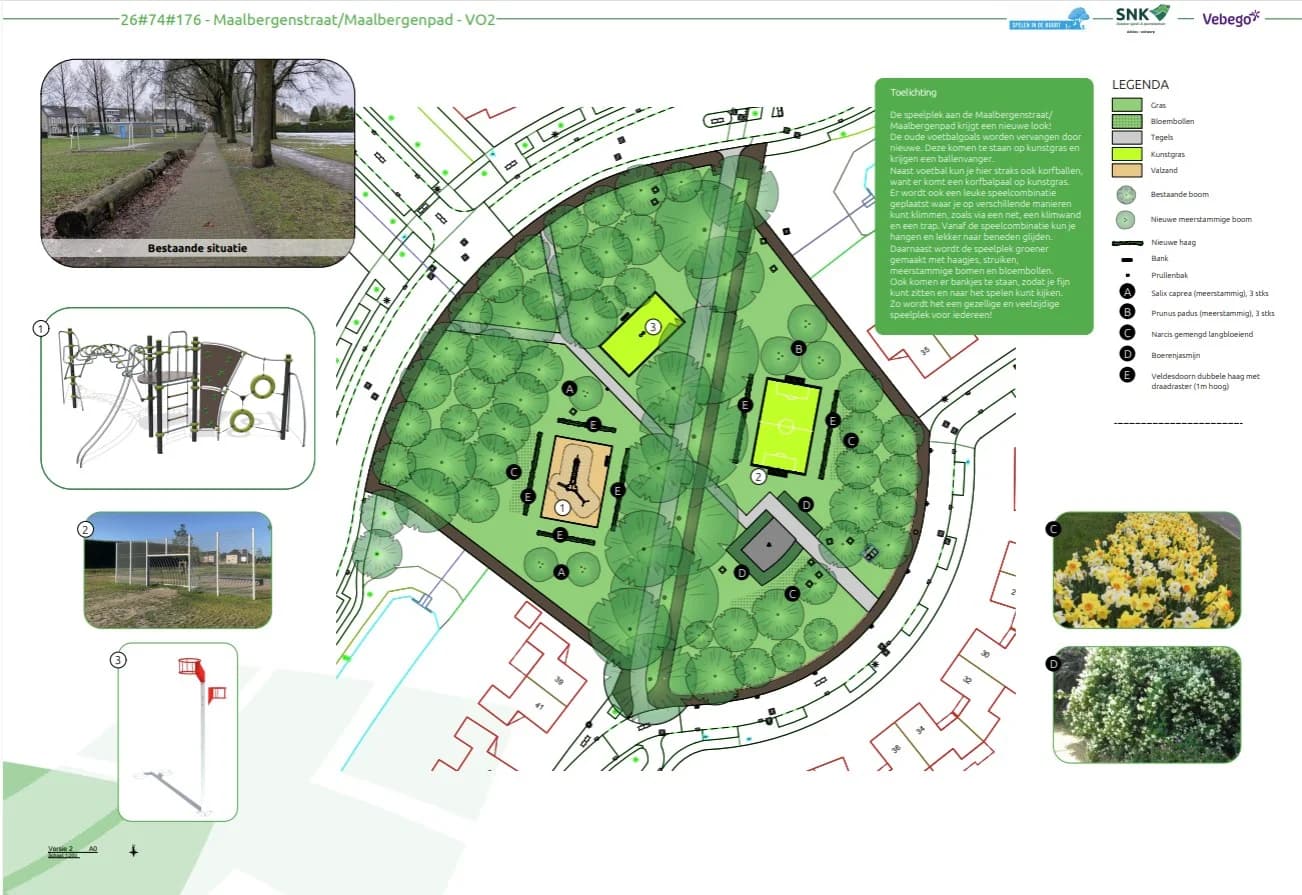 Voorlopig ontwerp Maalbergenstraat